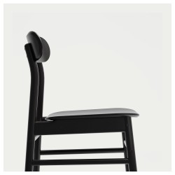 Фото3.Кресло, черный RÖNNINGE IKEA 104.308.63